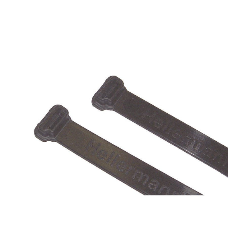 HellermannTyton - Kabelbinder 111-12300(300) 231x12,7 mm, schwarz − 300 Stück