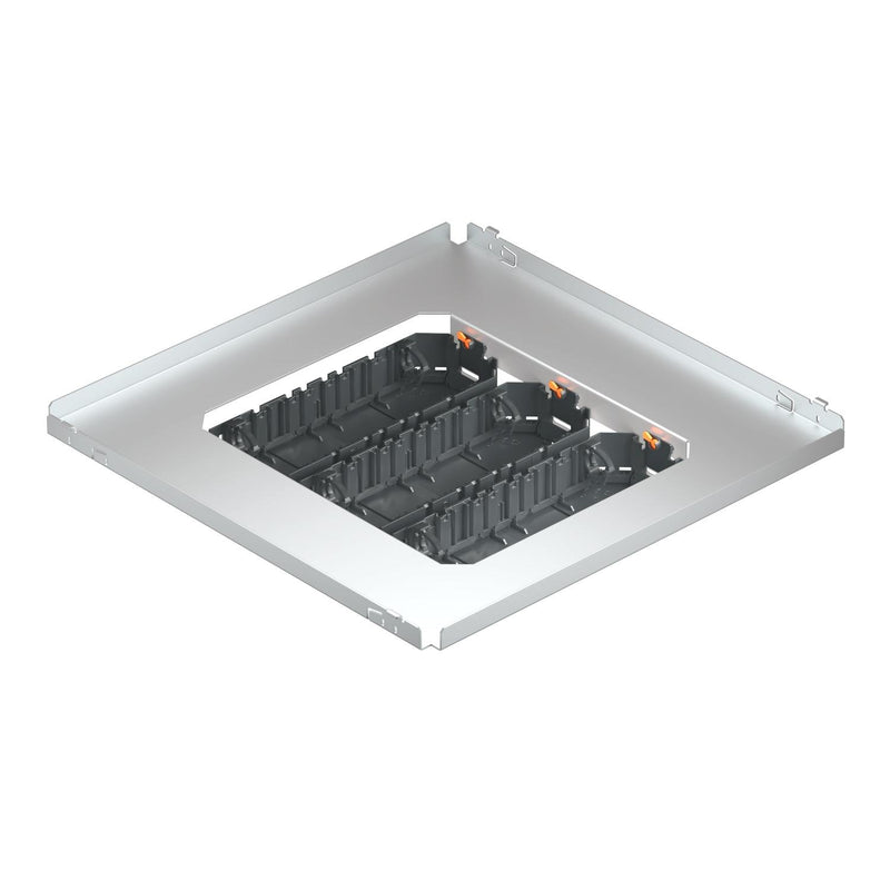 OBO Bettermann - Gerätebecher/Geräteträger für Unterflursystem Montageset f.Rahmenkasset. MS350-3 3UT4