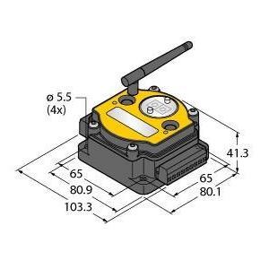 Turck - Netzwerk Router Funksystem DX80N2X2S-P1C