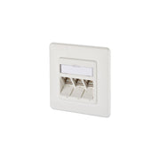 Metz Connect - Kommunikationsanschlussdose Kupfer Anschlussdose E-DAT 1309131002-E rws modul 3x8(8) UP