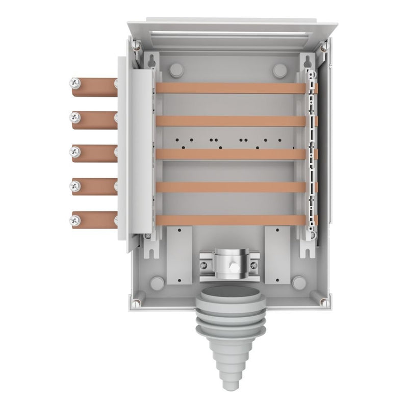 Eaton - Anschlussschrank Kabelaufspleisgehäuse ZSD-K/AS/G/CU/VB m. CU-Schienen