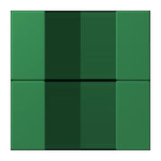 Jung - Abdeckung/Bedienelement für Installationsschalterprogramme Tastensatz 2fach LC 502 TSA 219 vert fonce