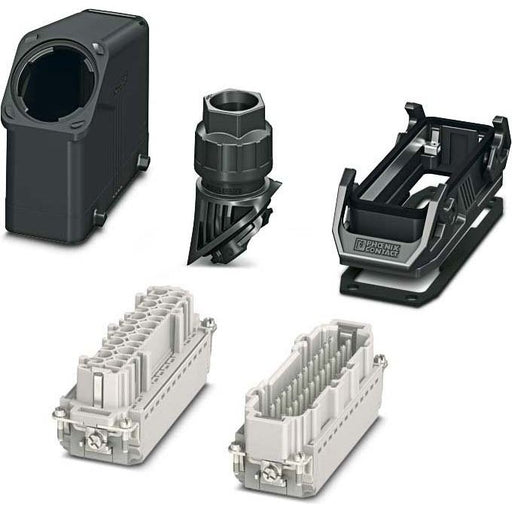 Phoenix Contact - Rechtecksteckverbinder, Set (Industriesteckverbinder) Steckverbinder-Set HCEVOB24PTB #1407713