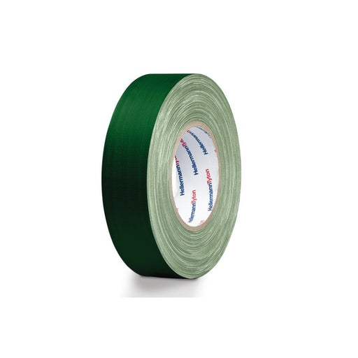 HellermannTyton - Klebeband Gewebeband 712-00203(10) 19mm x 10m grün