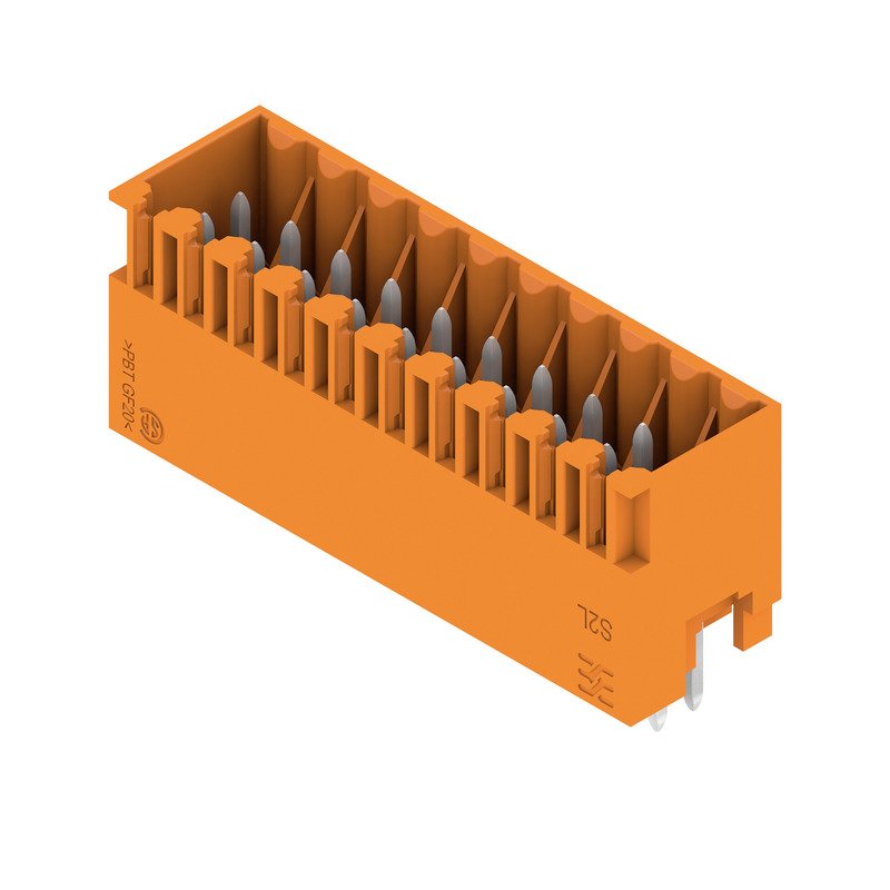 Weidmüller - Leiterplattensteckverbinder LP Verbinder S2L/B2L S2L 3.50 #1728860000 /20/180G 3.5SN OR BX − 48 Stück