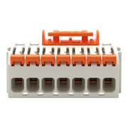 WAGO - Kabelsteckverbinder für Leiterplattensteckverbinder 1-Leiter-Federleiste,Hebel 2734-1107/328-000 PushinCAGECLAMP,lgr − 50 Stück