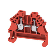 Weidmüller - Durchgangs-Reihenklemme Klemme WDU 2.5N ZQV RT Schraubansch.,2.5mm² − 100 Stück