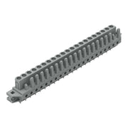 WAGO - Leiterplattensteckverbinder THT-Federleiste gerade 232-151/031-000 Rastermaß 5mm,grau − 10 Stück