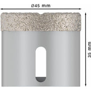 Bosch - Bohrer PRO Ceramic dry 2608599015 Trockenbohrkrone 45