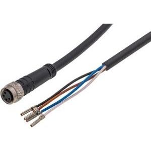 Ipf Electronic - Konfektioniertes Sensor-Aktor-Kabel Anschlussleitung, 3m, M8 VK300375 4polig freies