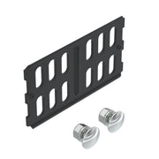 OBO Bettermann - Verbinder für Kabeltragsystem Längsverbinder RLVK 60 FSK SW für Kabelrinne 60x10 − 10 Stück