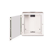 DIGITUS - Netzwerk-/Serverschrank 19" Wandschrank DN-19 12-U m. Glastür, RAL7035