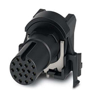 Phoenix Contact - Rundsteckverbinder, feldkonfektionierbar (Industriesteckverbinder) Einbausteckverbinder SACC-CI-M12F#1424201 − 20 Stück