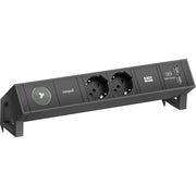 Bachmann - Mehrfachsteckdose Steckdosenleiste 902.840 DESK2 1xiotspot