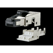 Metz Connect - Modularer Steckverbinder RJ45 Stecker Cat.6A 130E405042-E Kabelzuführ.360 Grad − 1 Stück