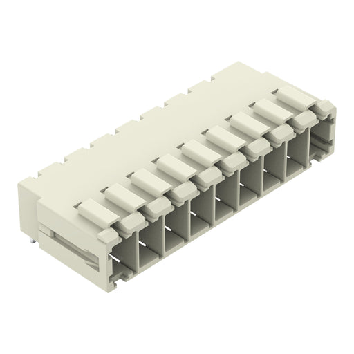 WAGO - Leiterplattensteckverbinder THT-Stiftleiste Lötstift 831-3629 1,0x1,2,abgew.,lgr − 12 Stück