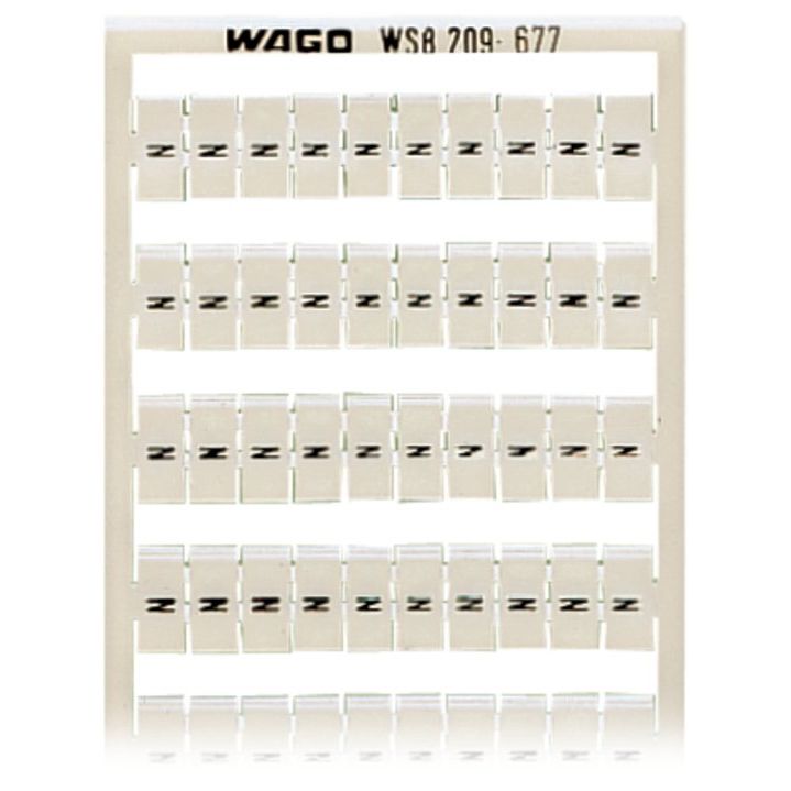 WAGO - Klemmenmarkierung WSB-Bez. S: N (100X) 209-677 − 5 Stück