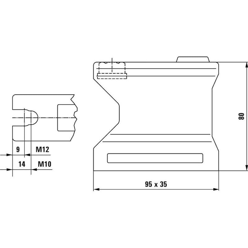 BESSEY - Zubehör/Ersatzteile für Spannwerkzeuge Aufspann-Sockel BASO