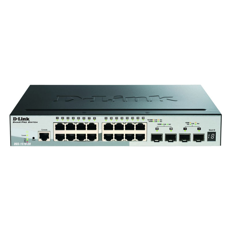 DLink - Netzwerk Switch 20-Port Gigabit Switch DGS-1510-20/E managed