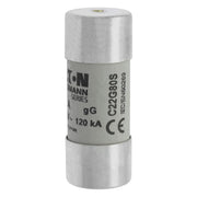 Eaton - Zylindrische Sicherung Sicherungseinsatz Nieders. CYL GG 22,#C22G80S 80A AC 500V 120kA − 10 Stück