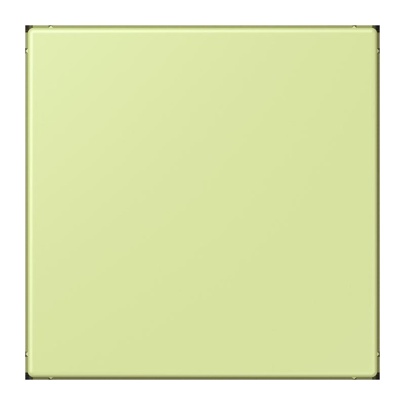 Jung - Abdeckung/Bedienelement für Installationsschalterprogramme Blind-Abdeckung (gerastet) LC 994 B 222 vert jaune clair