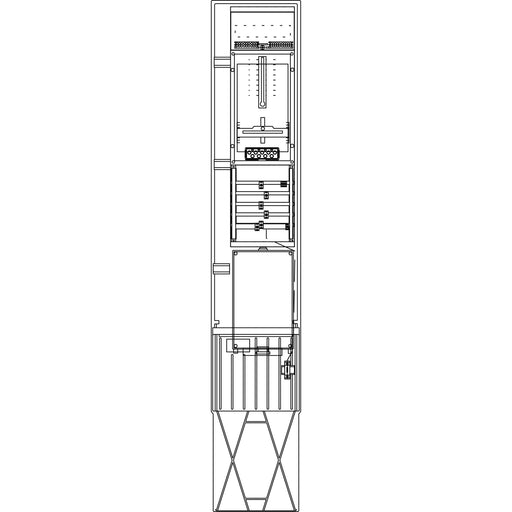 Elsta Mosdorfer - Zähler-Komplettschrank Zähleranschlusssäule ZS331.N5.12 A330 N5 1Z 3.HZ 12TE