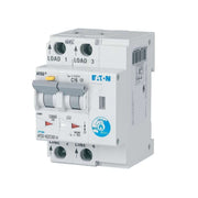 Eaton - Kombination FI-Schalter/Leitungsschutzschalter mit Zusatzeinrichtung Brandschutzschalter AFDD-16/2/C/001-A 2polig, C16A, 10mA
