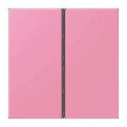 Jung - Abdeckung/Bedienelement für Installationsschalterprogramme Tastensatz 2fach LC 402 TSA 246 rose vif
