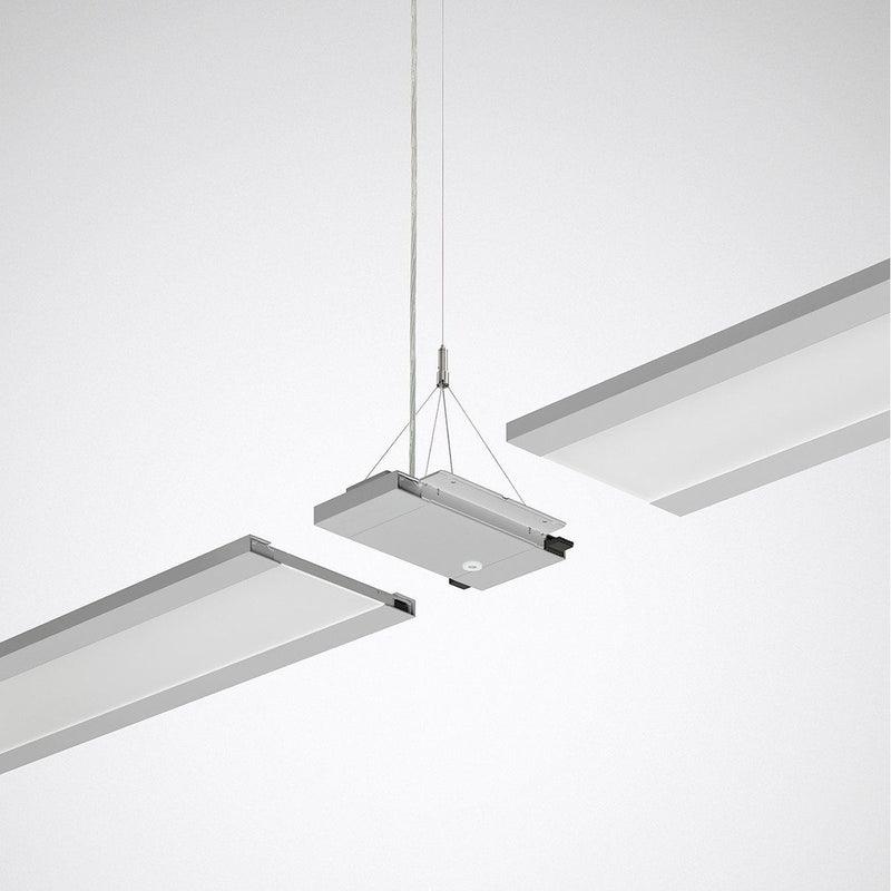 Trilux - Mechanisches Zubehör/Ersatzteile für Leuchten Verbinder LuceosHZLK  #7696500 silbergrau  − 1 Stück