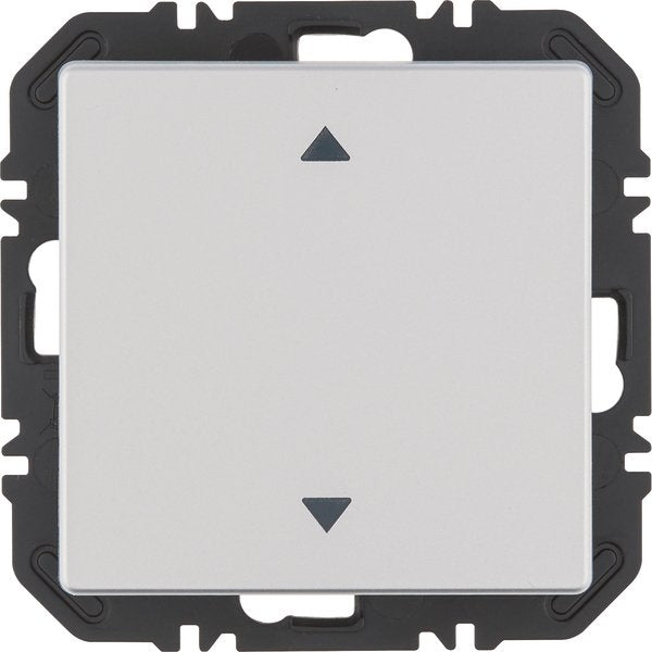 Berker - Bussystem-Hand-/Wandsender Modul m. Wippe 1f 24116284 Aufdr Q.x alu