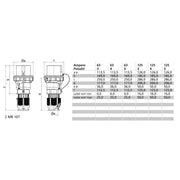 Bals Elektrotech - CEE-Stecker (IEC 60309) Stecker 210256 63A 3p 230V 6h