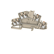 Weidmüller - Durchgangs-Reihenklemme Klemme A2T 2.5 3C VL PUSH IN, 2.5 mm² − 50 Stück