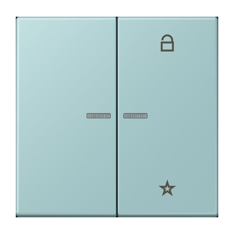 Jung - Bedienelement intelligent eNet Taster Universal 1f. FM LC 1701 214
