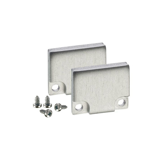 Barthelme - Mechanisches Zubehör/Ersatzteile für Leuchten Endkappen-Set Alu hoch 62398613 für BARdolino Profil