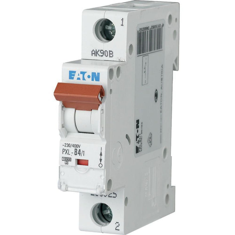 Eaton - Leitungsschutzschalter LS-Schalter m.Beschrift. PXL-C4/1 C 4A, 1p