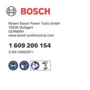 Bosch - Trenn-/Schleifscheibe PRO Stützteller 125 x 8 1609200154 mm, Klettverschluss