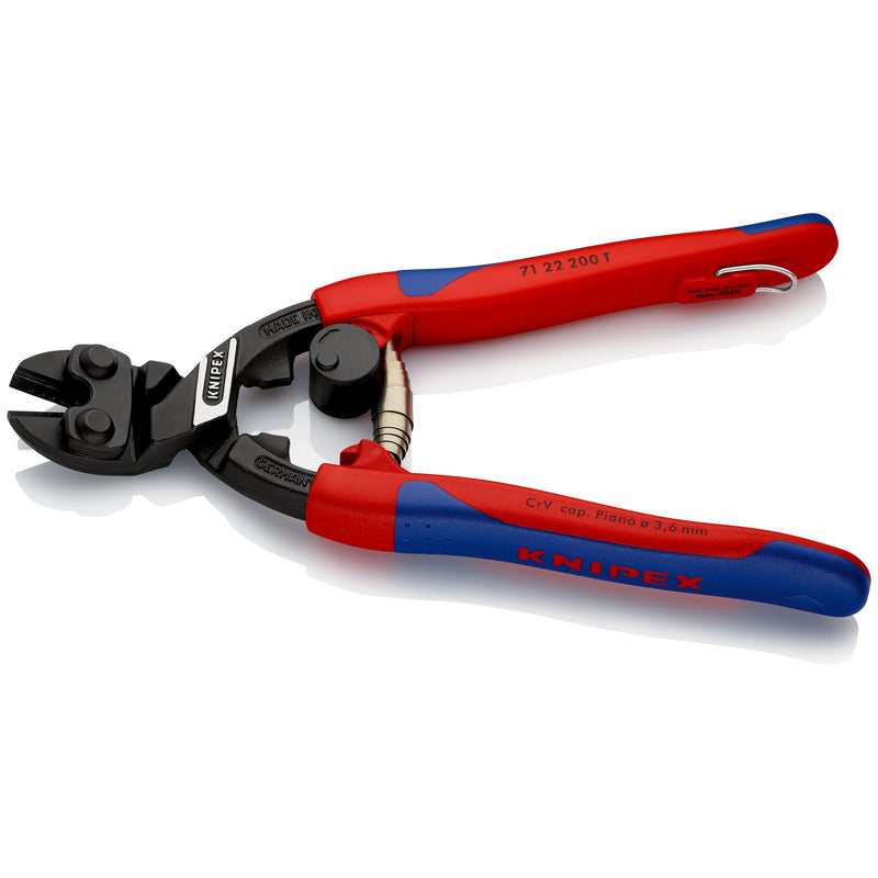 Knipex - Bolzenschneider CoBolt-Bolzenschneider 71 22 200 T gewinkelt 200mm