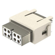 Harting - Kontakteinsatz für Rechtecksteckverbinder Han Megabit Modul, 09140083142 Einsatz 2x 4