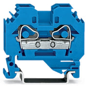 WAGO - Durchgangs-Reihenklemme Durchgangsklemme 282-104 0,2-6mmq blau