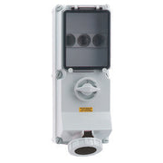 Bals Elektrotech - CEE-Steckdose abschaltbar, abgesichert (IEC 60309) Wandsteckdose abschaltbar 17547 verriegelt abgesich