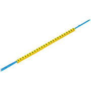 Weidmüller - Kabelmarkierungssystem Leitermarkierer CLI R 1-3 OR/SW 3 m.Montagedorn − 10 Stück