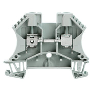 Weidmüller - Durchgangs-Reihenklemme Klemme WDU 6 GR Schraubanschl.,6mm² − 100 Stück