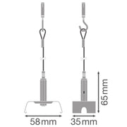 Ledvance - Mechanisches Zubehör/Ersatzteile für Leuchten Seilaufhänger-Set (VE2) TRUSYSFLEXSUSP.KIT