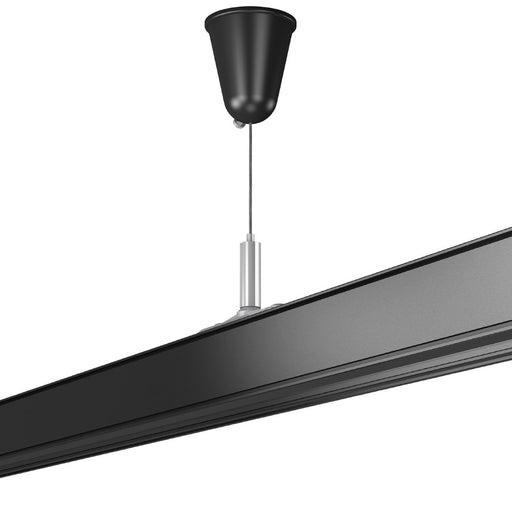 RZB - Mechanisches Zubehör/Ersatzteile für Leuchten Seilpendel für 3Ph-Schiene 701073.003 sw L=100-2000mm