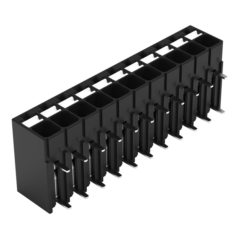 WAGO GmbH & Co. KG - Leiterplattenklemme THR-Leiterplattenklemme 2086-1211/300-000 Drücker,1,5mm²,sw − 84 Stück