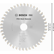 Bosch - Kreissägeblatt PRO Multi Material 2608641195 Kreissägeblatt 130 x