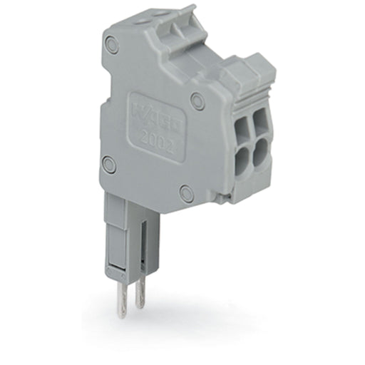 WAGO - Reihenklemmen-Steckadapter Modularer Steckverbinder 2000-555 anreihbar − 10 Stück