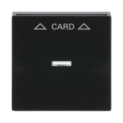 Busch-Jaeger - Abdeckung/Bedienelement für Installationsschalterprogramme Zentralscheibe anth 1792-81 für Cardschalter