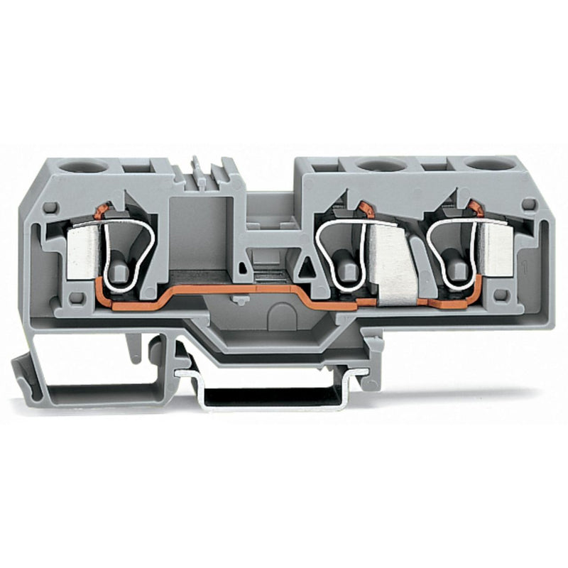 WAGO - Durchgangs-Reihenklemme 3-Leiter-Durchgangsklemme 284-993 10mm² − 25 Stück