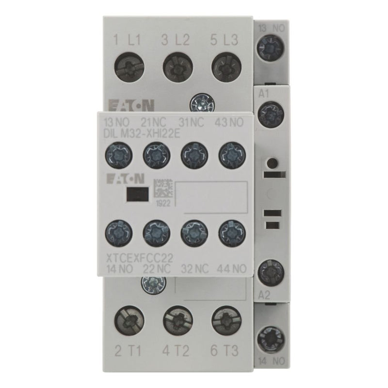 Eaton - Leistungsschütz zum Schalten von Wechselstrom Leistungsschütz DILM32-22(RDC24) 15kW/400V,DC